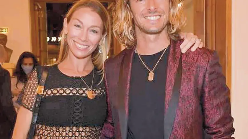 Eleonora Abbagnato con il marito Federico Balzaretti in una foto di alcuni anni fa