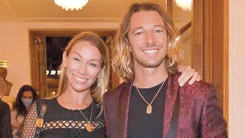 Eleonora Abbagnato con il marito Federico Balzaretti in una foto di alcuni anni fa