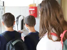 Udine 14 settembre 2020. Riapertura Scuole in pandemia Covid. Istituto Uccellis. Foto Petrussi