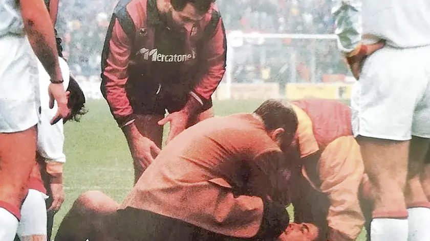 È il 30 dicembre 1989: a Bologna, Lionello Manfredonia viene soccorso e salvato dopo un arresto cardiaco