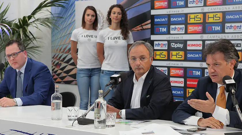 Udine 08 Luglio 2016 Presentazione campagna abbonamenti Udinese Calcio Copyright Petrussi Foto Press / Bressanutti