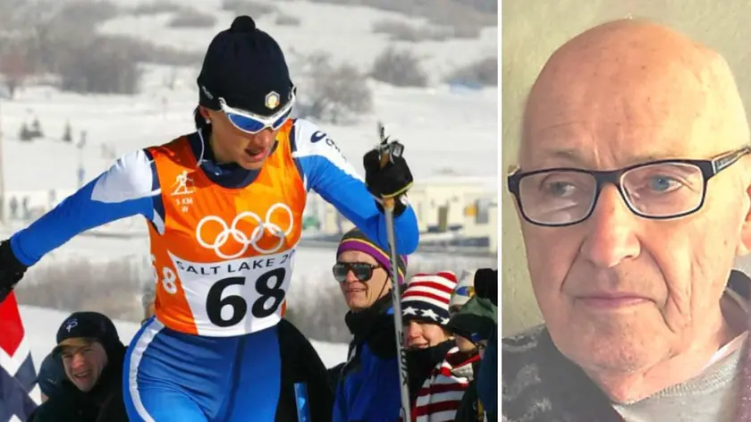 Cordoglio anche nel mondo dello sci di fondo per la morte di Lucio Paruzzi (in primo piano), padre della campionessa azzurra Gabriella