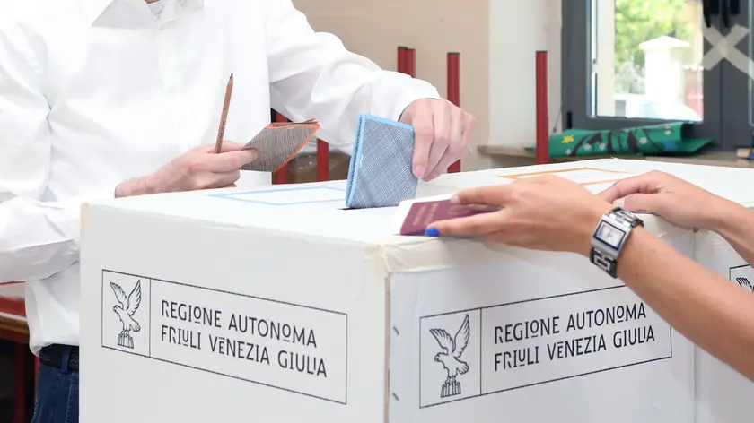 Udine 29 Aprile 2018 elezioni nella foto Cecotti © Petrussi - Bressanutti