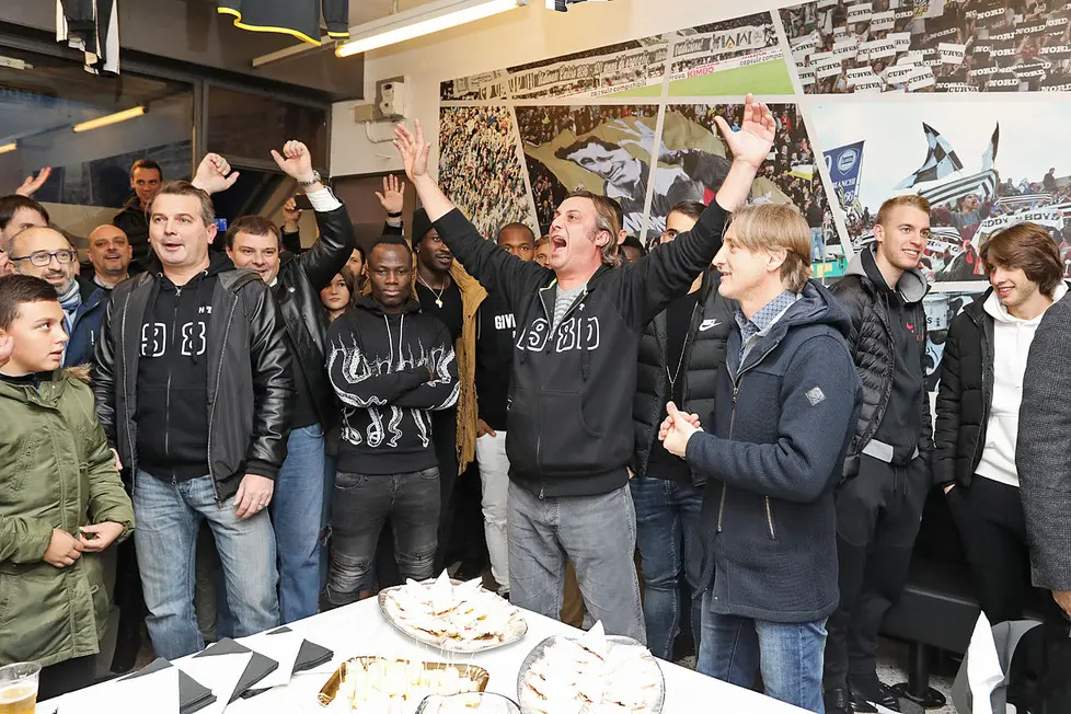 Udine 22 Novembre 2018 Inaugurazione locale tifosi curva nord © Petrussi - Bressanutti