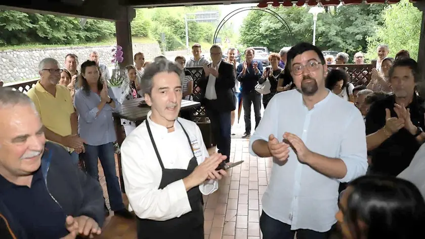 Comeglians 2 Agosto 2019. Inaugurazione Pizzeria. © Foto Petrussi