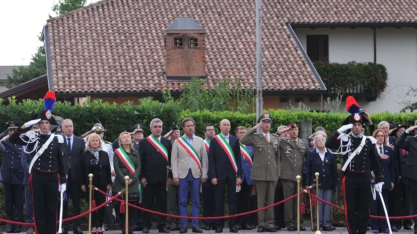 Cargnacco 18 settembre 2016 Cerimonia caduti e reduci di Russia. Copyright Foto Petrussi / Ferraro Simone
