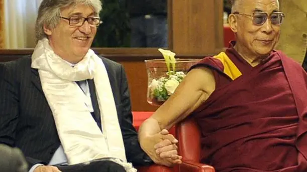 Udine 22 Maggio 2012. Incontro con il Dalai Lama. Telefoto Copyright Petrussi Foto Press /Diego Petrussi
