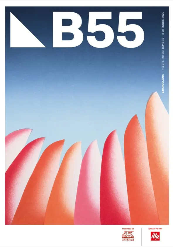Forme, colori e concetti diversi: è sempre Trieste la protagonista dei manifesti della Barcolana. Nel corso degli anni, ogni artista ha saputo intrappolare la festa della vela in una sola immagine, giocando con i colori della città e con le sue riconoscibili forme. Così si rincorrono le barche sullo sfondo blu, le bandiere bianche con i suoi messaggi e il vento amico delle vele