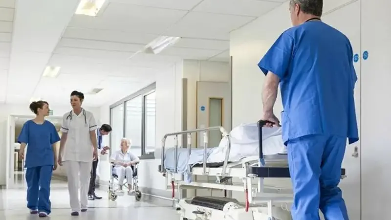 Una corsia di ospedale