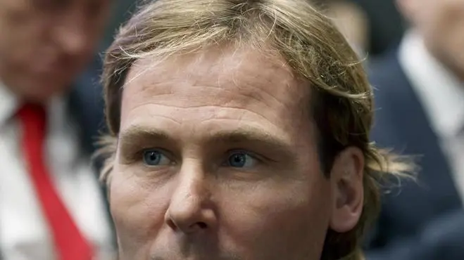 Pavel Nedved, Vice President of Juventus FC, attends the drawing of the soccer matches for the UEFA Champions League 2018/19 quarter-finals at the UEFA headquarters in Nyon, Switzerland, 15 March 2019. ANSA/SALVATORE DI NOLFI