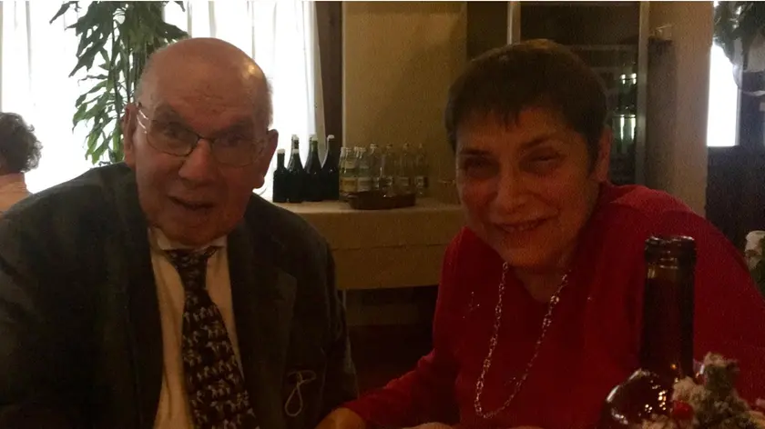 Antonio Idelfonso con la moglie Mariarosa