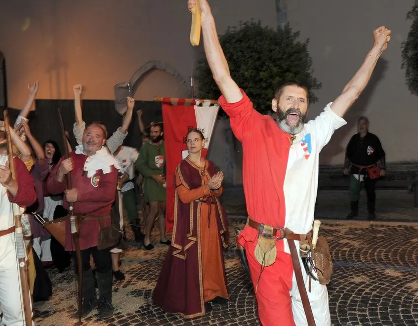Cividale 21 Agosto 2016. Borgo di Ponte vince il Palio di San Donato 2016. © Foto Petrussi / Petrussi Diego