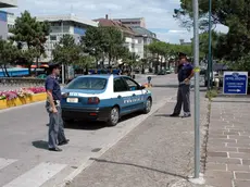 ANTEPRIMA Lignano 14 Luglio 2004. TURISTA ACCOLTELLATO A LIGNANO. Il luogo dove, questa mattina, il pizzaiolo ha accoltellato gravemente un turista. Telefoto Copyright Foto Agency Anteprima © (tutti i diritti riservati, citazione obbligatoria) www.anteprimafoto.it