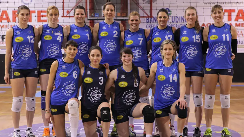 Udine 21 Febbraio 2015 Atomat volley Udine vs. Domovip Porcia Copyright Petrussi Foto Press / Bressanutti