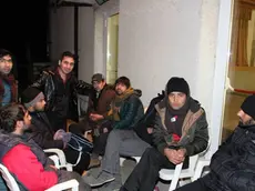 Bumbaca Gorizia 19.12.2015 Madonnina, migranti al San Giusepppe Fotografia di Pierluigi Bumbaca