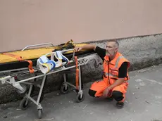 Search and rescues work in the collapse of the building in Saviano, Naples district, Italy, 22 September 2024. Two siblings aged four and six are dead after an apartment building collapsed in the town of Saviano, near Naples, on Sunday. Rescuers are searching in the rubble for the children's mother and an elderly woman, who lived in the same building. The children's father and their two-year-old brother were pulled out of the rubble alive. The father is in a critical condition in hospital while the boy is not in a life-threatening condition, sources said. It is suspected that the explosion of a gas cylinder caused the building to collapse. ANSA/CESARE ABBATE