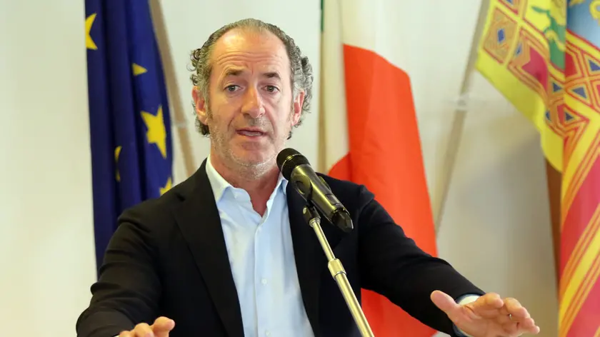 DEPOLO AG.FOTOFILM MONASTIER CASA DI CURA GIOVANNI XXIII°, INAUGURAZIONE NUOVA ALA E REPARTI, IN FOTO LUCA ZAIA