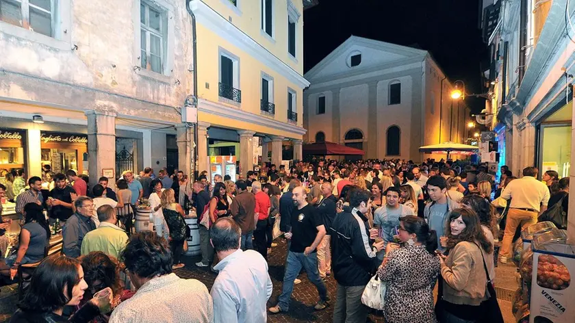 Udine 28 agosto 2013.Via Paolo Sarpi. Mercoledi' dei Sarpi..© Foto Petrussi Foto Press / Ferraro Simone