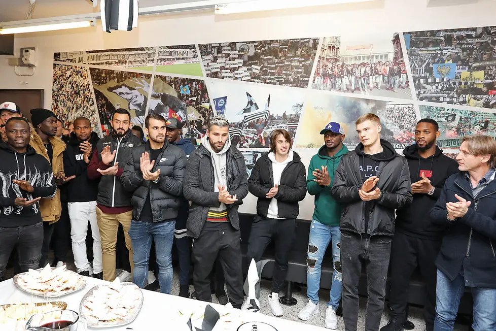 Udine 22 Novembre 2018 Inaugurazione locale tifosi curva nord © Petrussi - Bressanutti