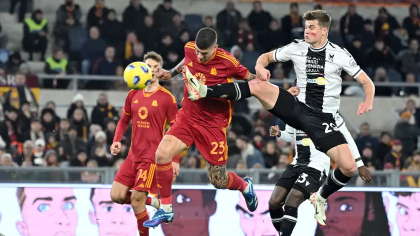 Roma 26 Novembre 2023. Serie A. Roma vs Udinese. © Foto Petrussi