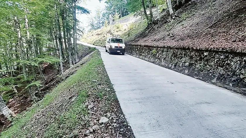 La strada che porta al monte Lussari è stata decisiva per l'assegnazione dell'ultimo Giro d'Italia