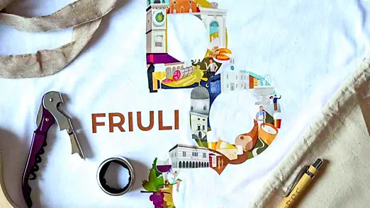 I gadget di Friuli Doc realizzati per la trentesima edizione