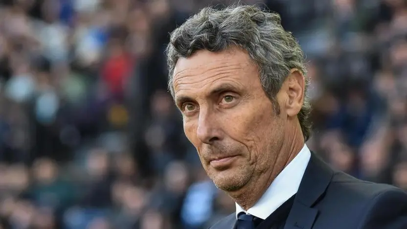 Udinese's coach Luca Gotti gestures before the italian Serie A soccer match Udinese Calcio vs Spal at the Friuli-Dacia Arena stadium in Udine, Italy, 10 November 2019 ANSA/FRANCO DEBERNARDI