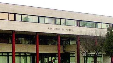 FOTO MISSINATO PORDENONE 15.01.04 FOTO VEDUTA DEL COMUNE DI PORCIA.