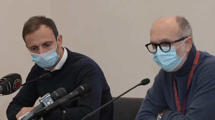 Il governatore Fedriga e il vice Riccardi