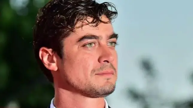 L'attore e produttore cinematografico Riccardo Dario Scamarcio, protagonista delle riprese a Udine