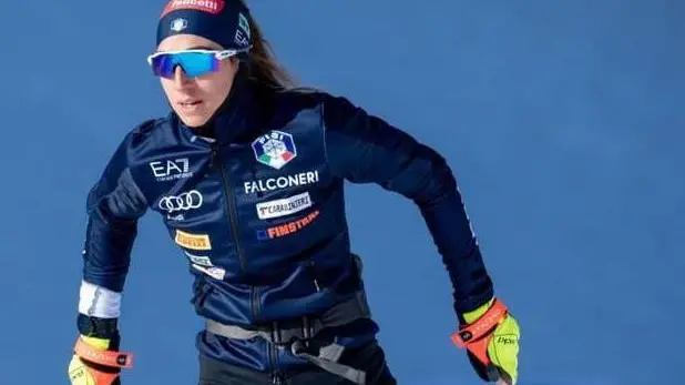 Lisa Vittozzi, 28 anni, da venerdì è impegnata nella tappa di Coppa del mondo ad Anterselva