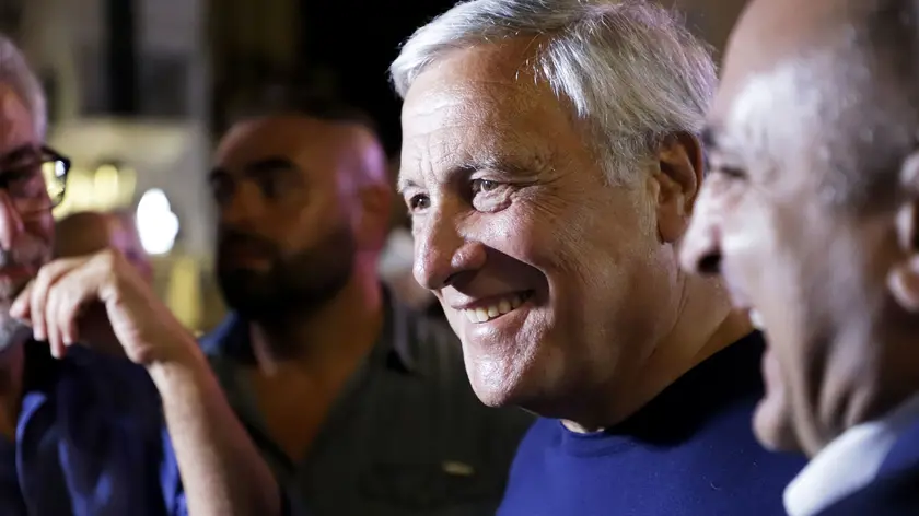 Il ministro degli Esteri, Antonio Tajani, durante l'evento 'La Piazza', organizzato dal quotidiano Affaritaliani.it a Ceglie Messapica, 31 agosto 2024. ANSA/DONATO FASANO