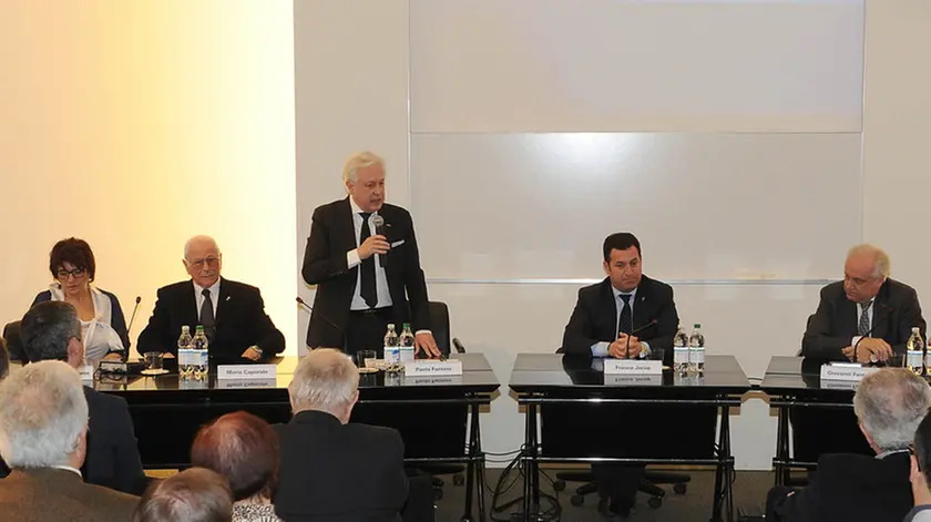 Osoppo 27 marzo 2015. Premiazione Trucioli d'Oro. Petrussi