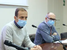 Lasorte Trieste 11/11/20 - Regione, Conferenza stampa Fedriga Riccardi Coronavirus