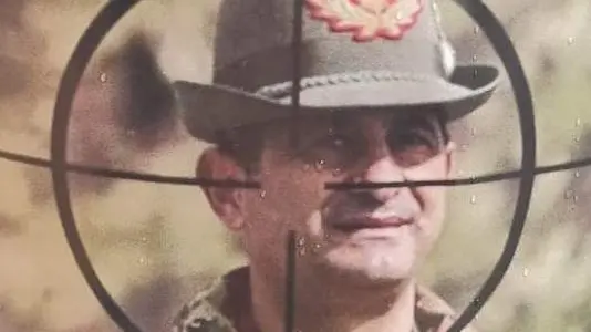 I volantini contro il generale Figliuolo