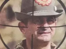 I volantini contro il generale Figliuolo