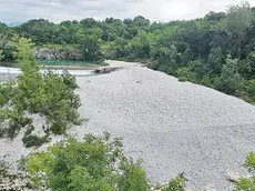 L’isolotto di ghiaia conosciuto come Premariacco Beach