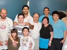 Udine 6 Maggio 2013. Staff pizzeria da Pierino. Telefoto copyright Agenzia Petrussi / Diego Petrussi