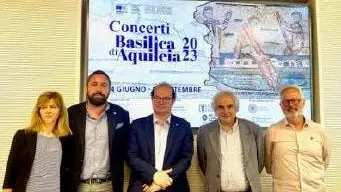 La presentazione dei Concerti in basilica ad Aquileia