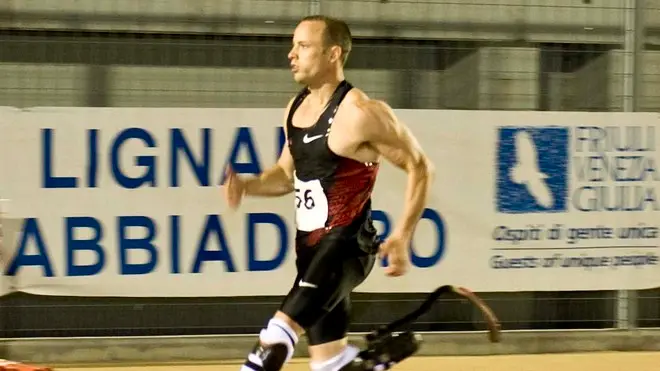 Lignano 19-07-2011. 22 meeting internazionale di atletica leggera. Pistorius. Copyright PFP. i