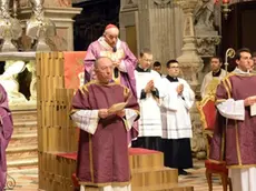 Udine 28 febbraio 2013 messa Copyright Petrussi Foto Press /turco