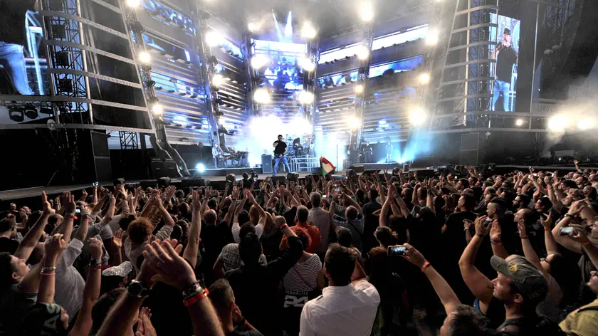 Lignano 18 giugno 2016. Concerto Vasco. Foto Petrussi / Diego Petrussi