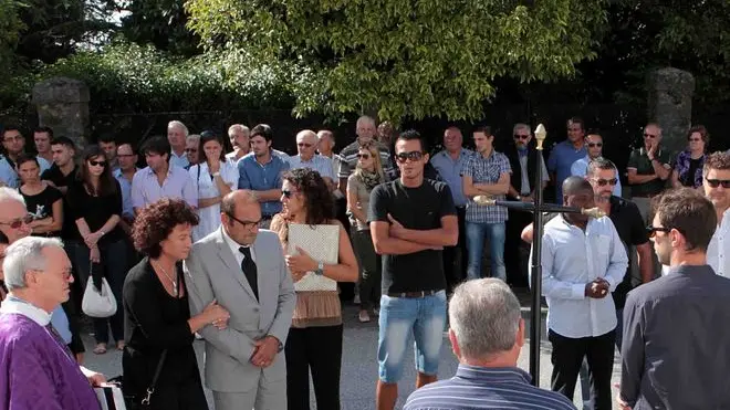Carpacco 9 Settembre 2013 Funerale Mattia Orlando TeleFoto Copyright Petrussi Foto Press / Bressanutti