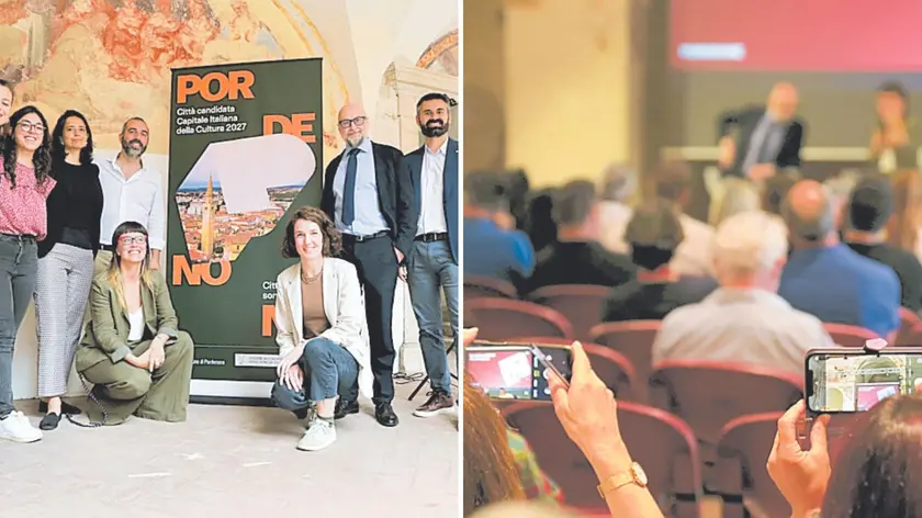 Al via la fase di partecipazione alla candidatura di Pordenone capitale italiana della cultura (foto Ambrosio / Petrussi)