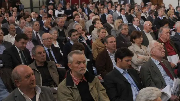 Udine 25 Aprile 2014. Cerimonia 25 Aprile in citta'. Foto Copyright Agenzia Petrussi Foto Press Udine