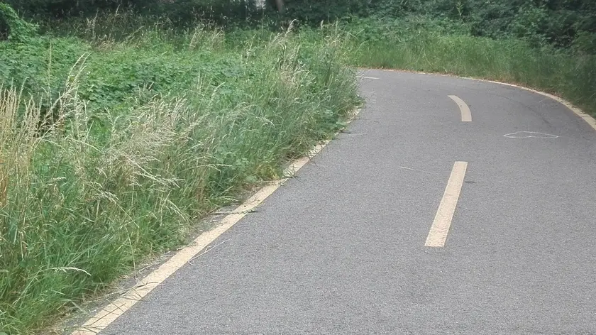 Il malore sulle ciclabile Alpe Adria