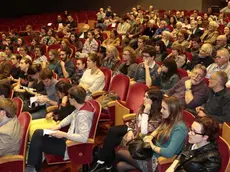 Udine 21 aprile 2015. Cerimonia d' apertura del Palio studentesco 2015. © Foto Petrussi Foto Press