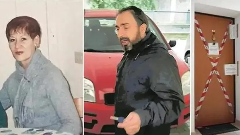 La vittima Lauretta Toffoli, Vincenzo Paglialonga e l'appartamento dove la donna è stata uccisa