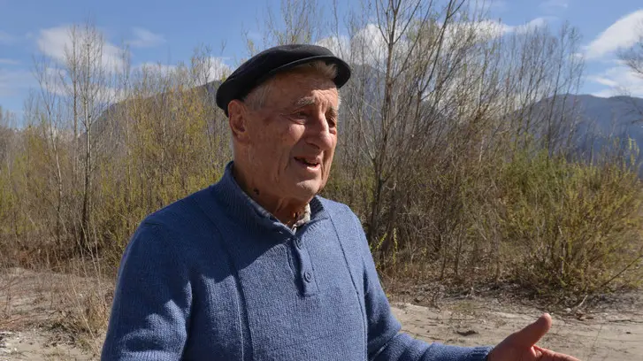 Gemona 27 Marzo 2019 il tagliamento dal ponte di braulins Agenzia Petrussi foto Turco Massimo