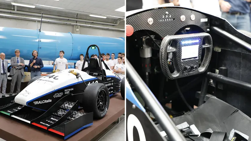 Serena II, la seconda monoposto elettrica progettata e costruita dagli studenti del team Uniud E-Racing